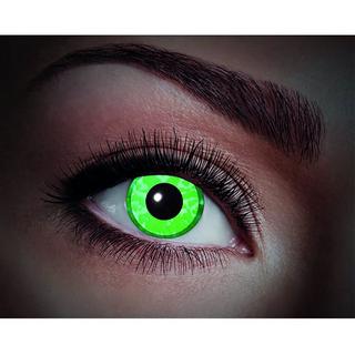 Zoelibat  UV-lentilles de contact green Diamond 