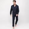 BOSS Pyjama-Set, langarm Premium Pyjama Marine