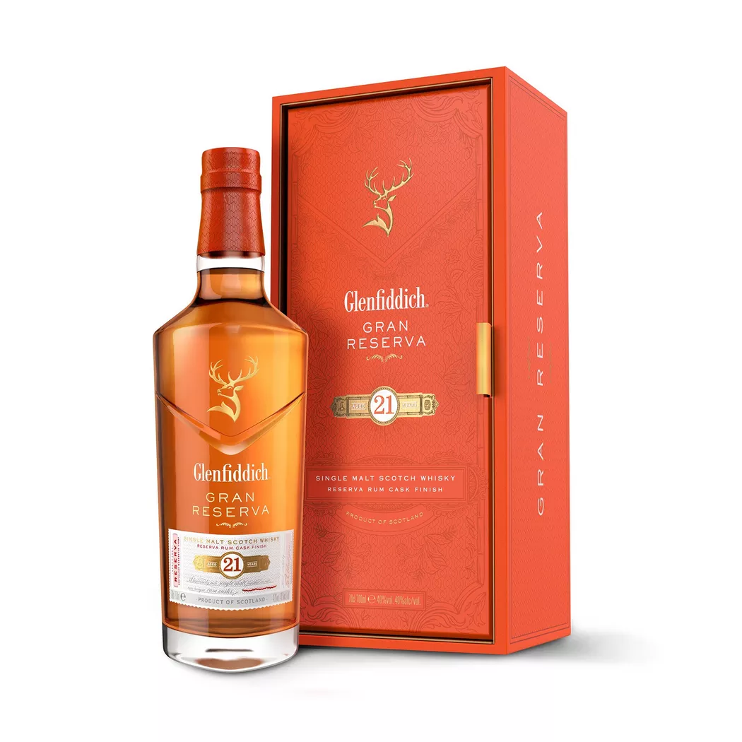Glenfiddich 21 Year Reserva Rum Cask Finish Whisky 70cl