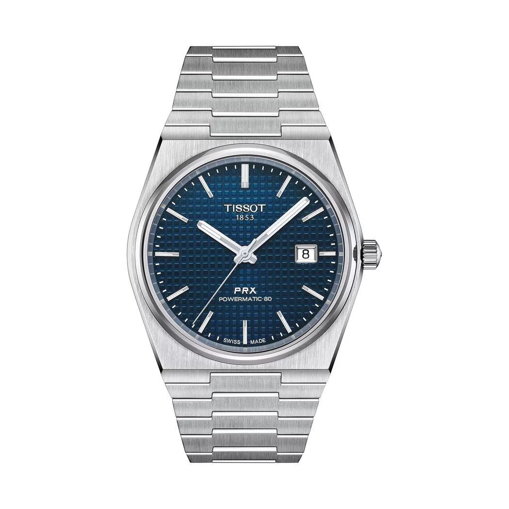 Tissot - Automatikuhr, PRX Powermatic 80, 40mm, Silber