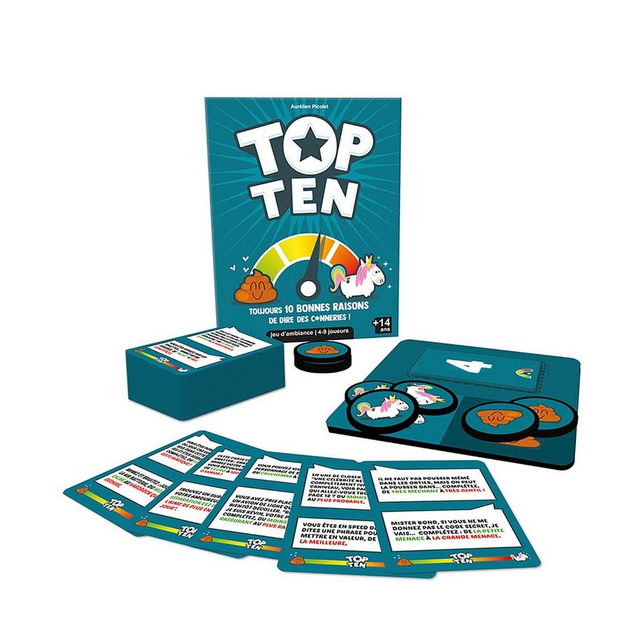 Cocktail Games  Top Ten, Französisch  