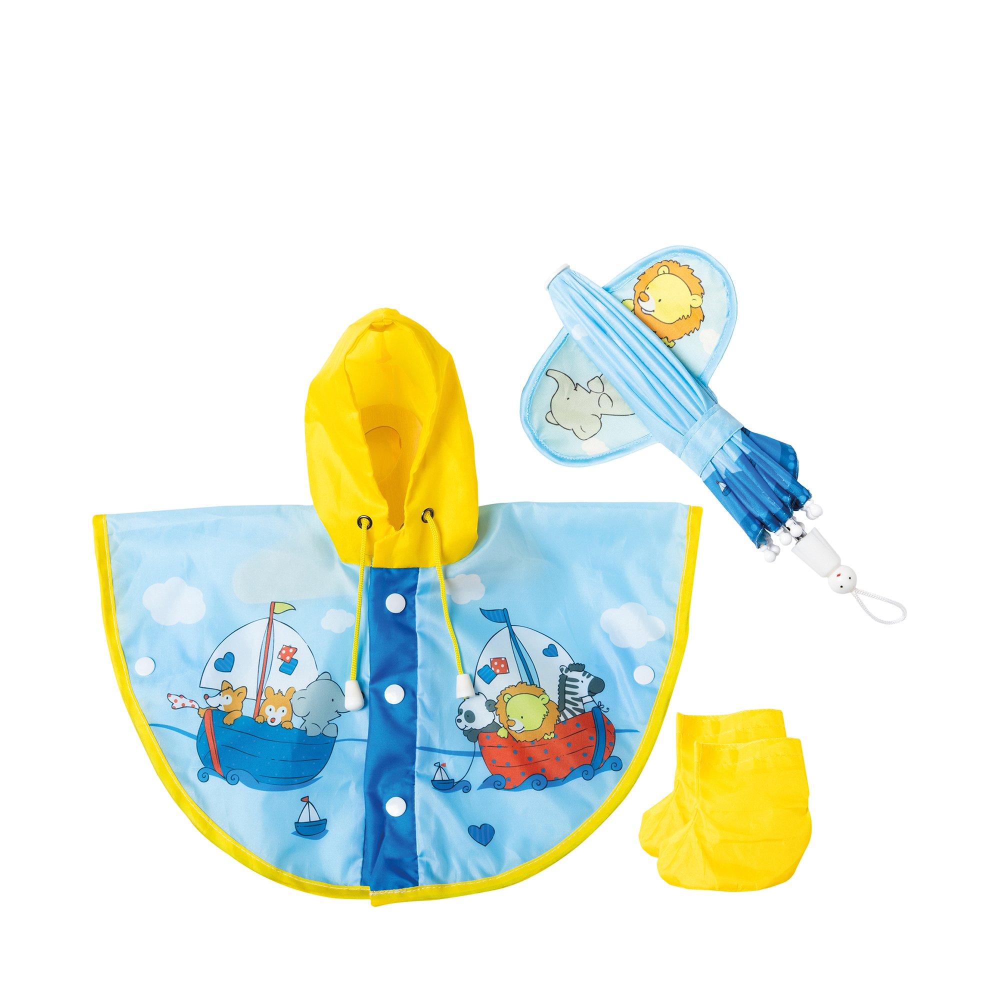 Image of Puppen Regen-Set Multicolor