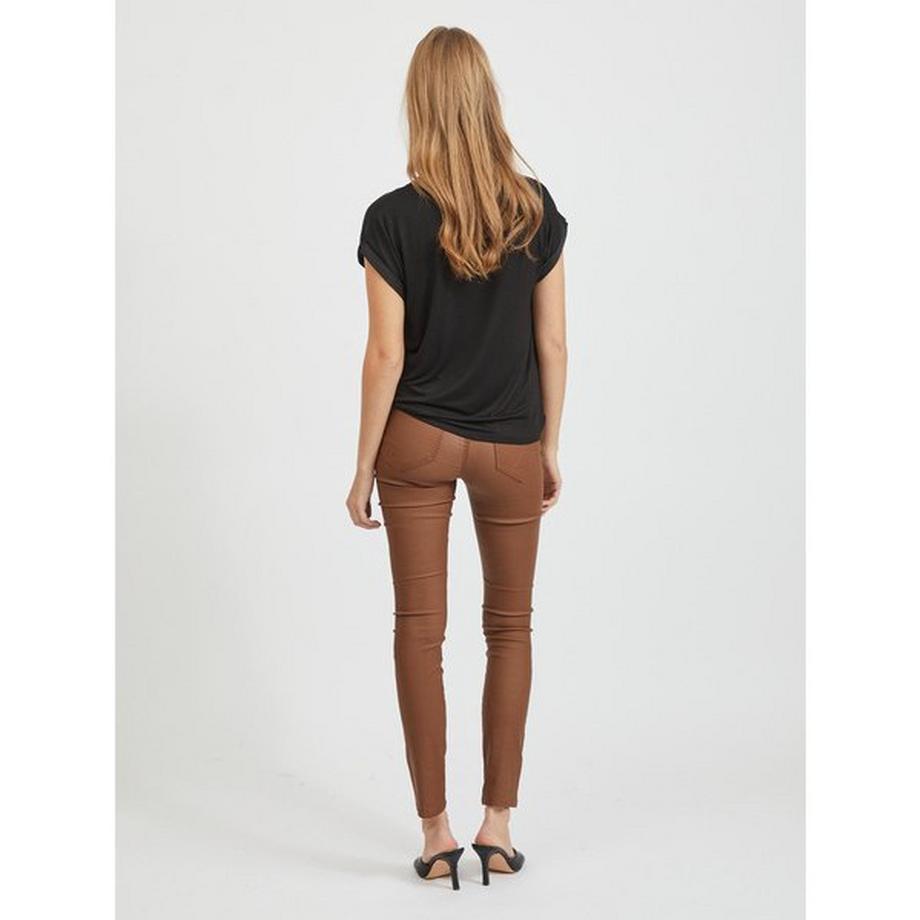 VILA Viellette T-Shirt Effetto Satin  