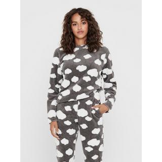 Only Lingerie Caya Fleece Pyjama-Set lang, langarm 