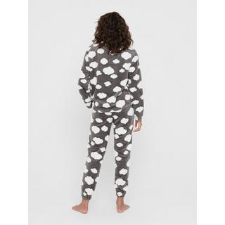 Only Lingerie Caya Fleece Pyjama-Set lang, langarm 