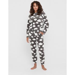 Only Lingerie Caya Fleece Pyjama-Set lang, langarm 