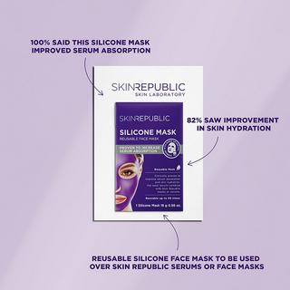 Skin republic Silicon Wiederverwendbare Silikonmaske 