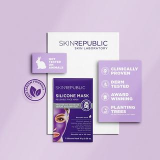 Skin republic Silicon Wiederverwendbare Silikonmaske 