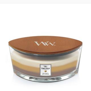 WoodWick Bougie parfumée Café Sweets Trilogy 