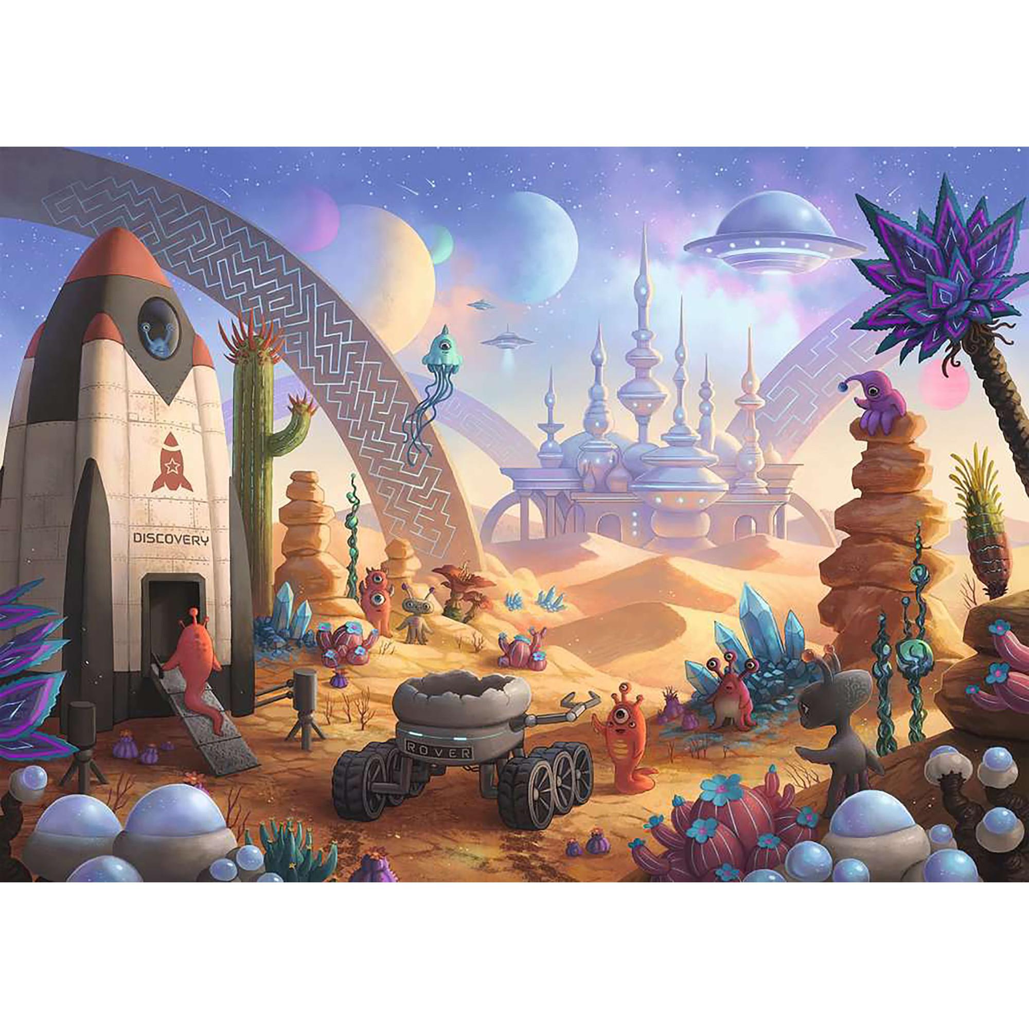 Ravensburger  Mission spatiale ESCAPE Kids, 368 pièces 