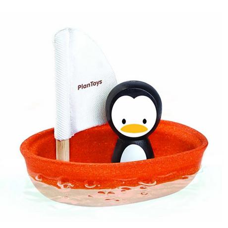 Plantoys  Segelboot - Pinguin 