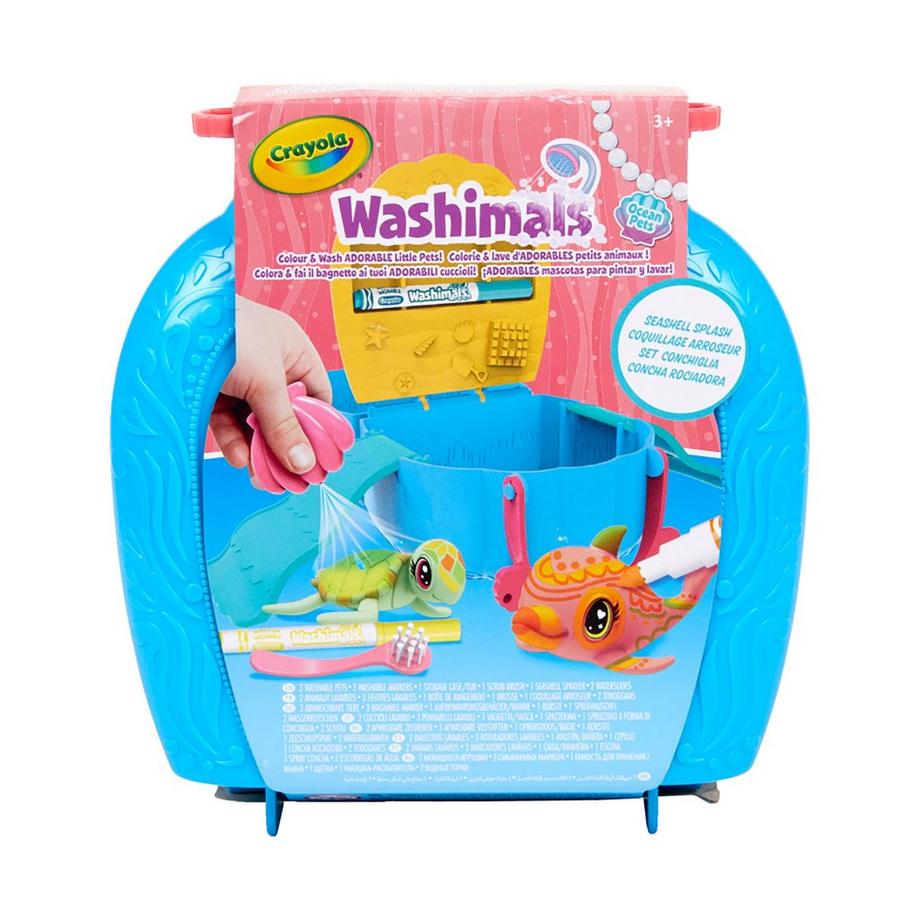 Crayola  Washimals Shell Playset 
