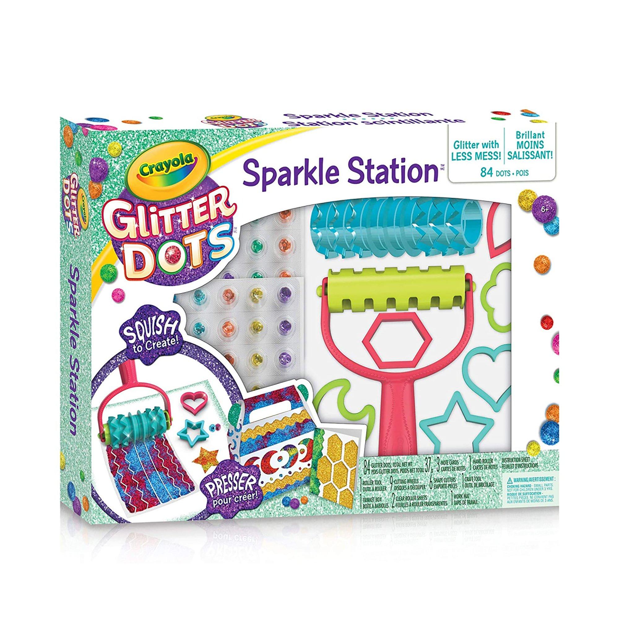 Crayola  Glitter Dots Sparkle Station   