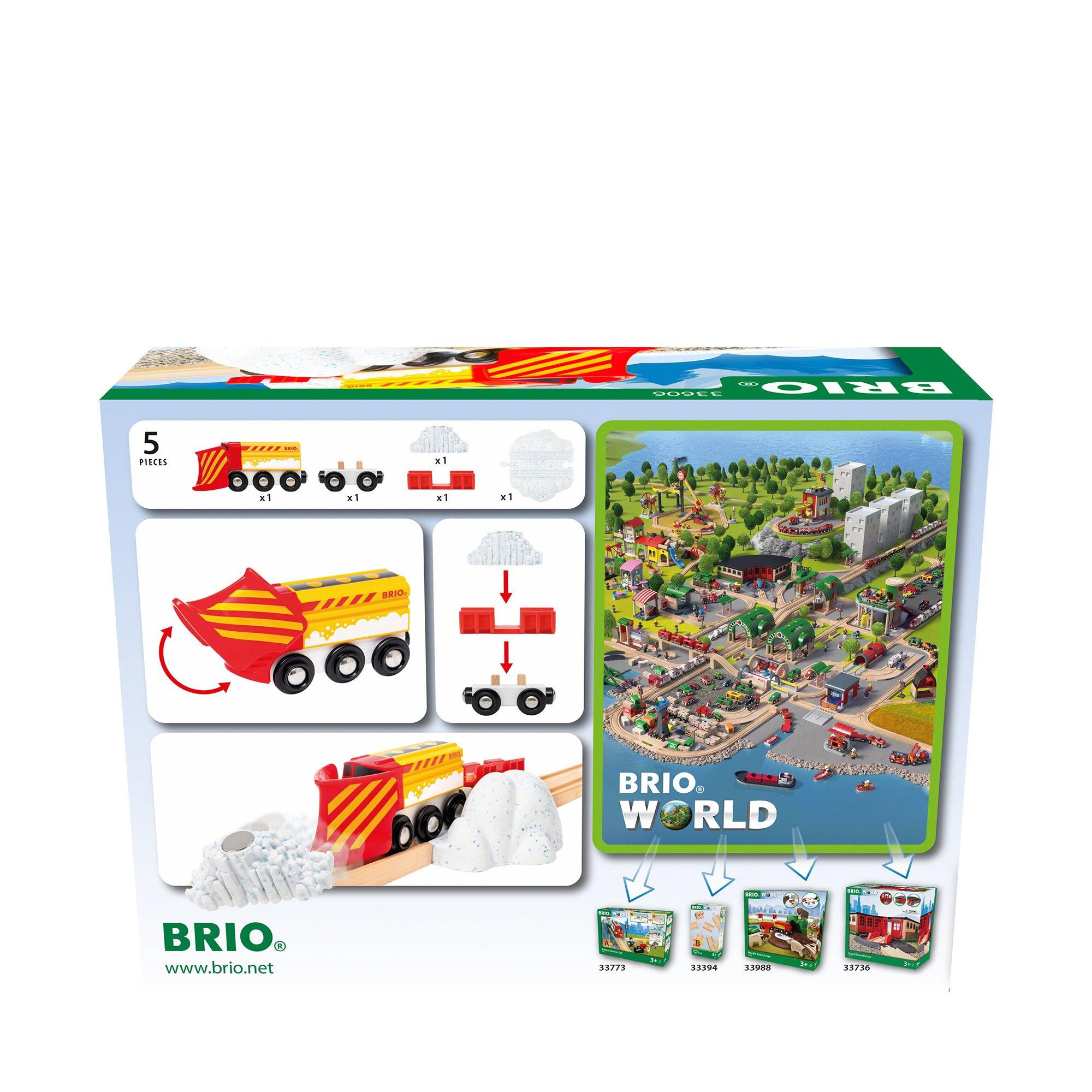 BRIO  Schneeräumzug 