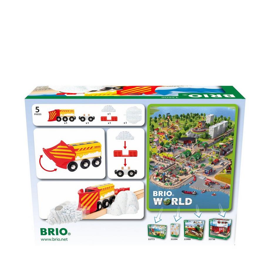 BRIO  Schneeräumzug 