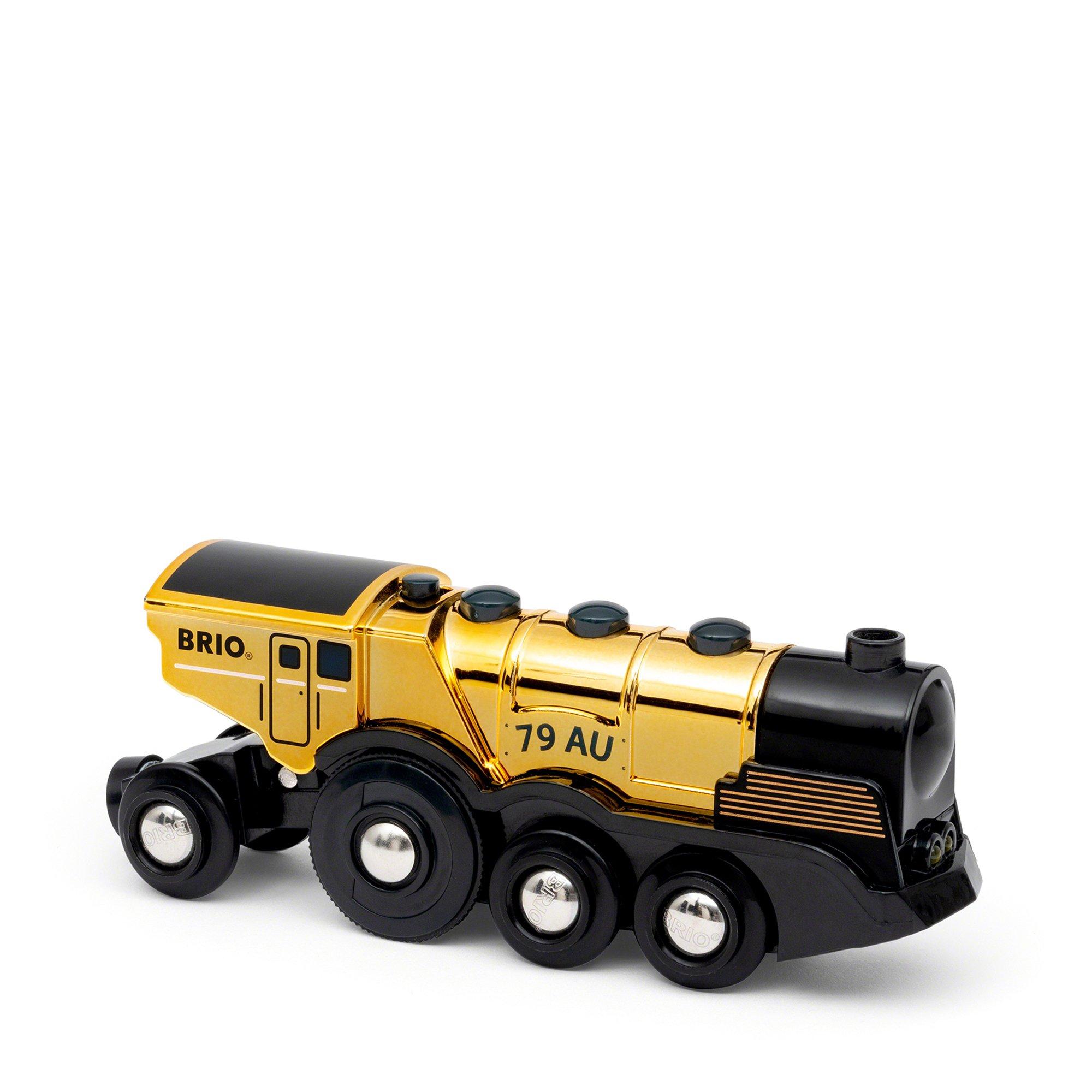BRIO  Locomotive d'or à pile 