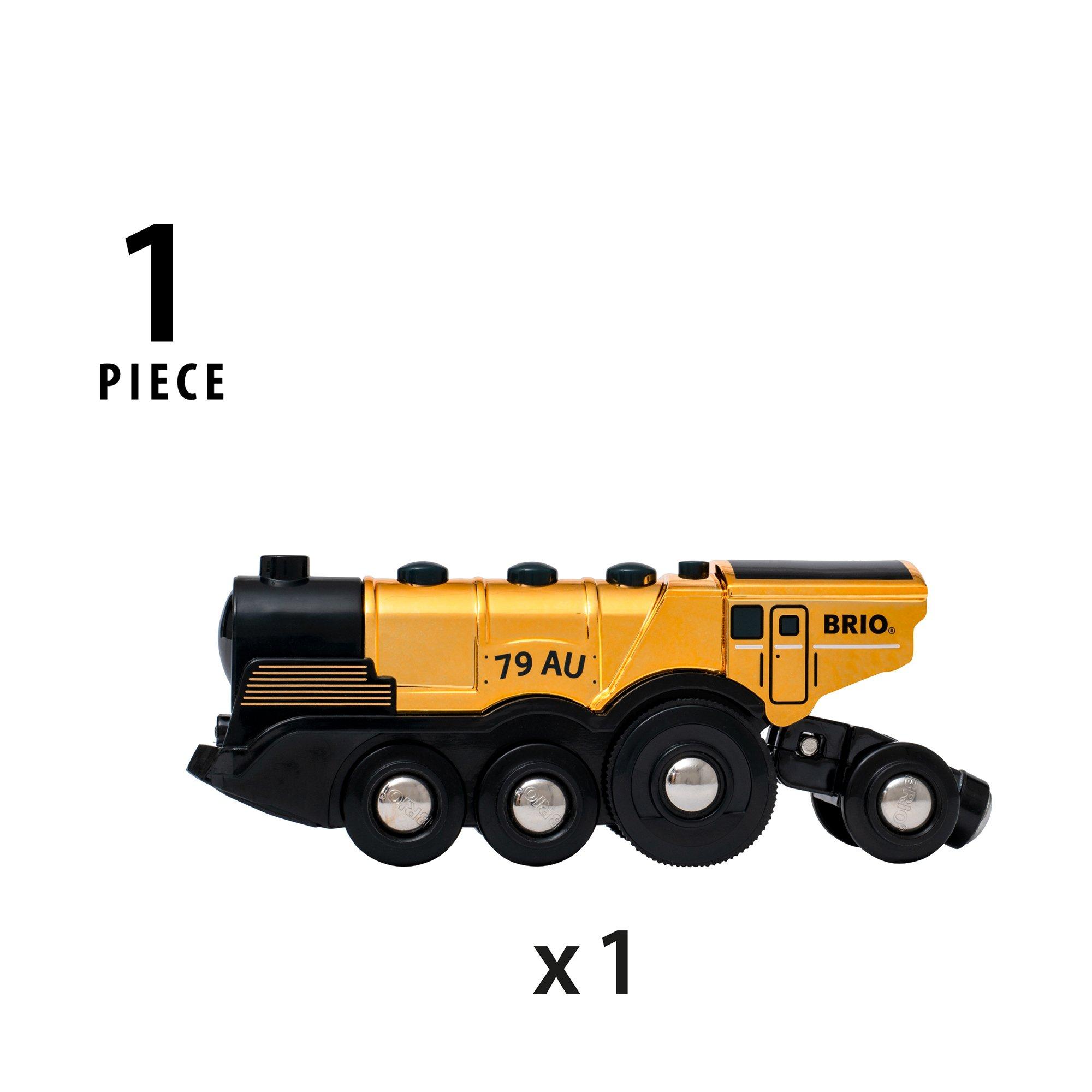 BRIO  Locomotive d'or à pile 