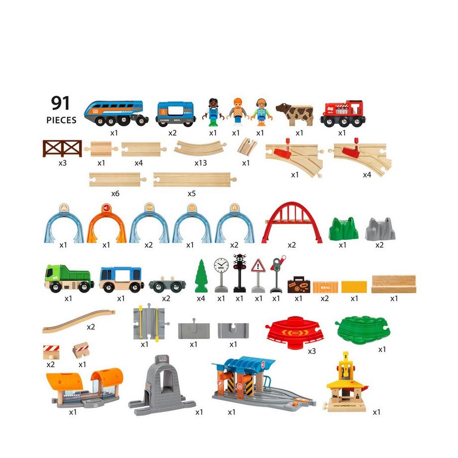 BRIO  Smart Tech Action Tunnel Deluxe Set 