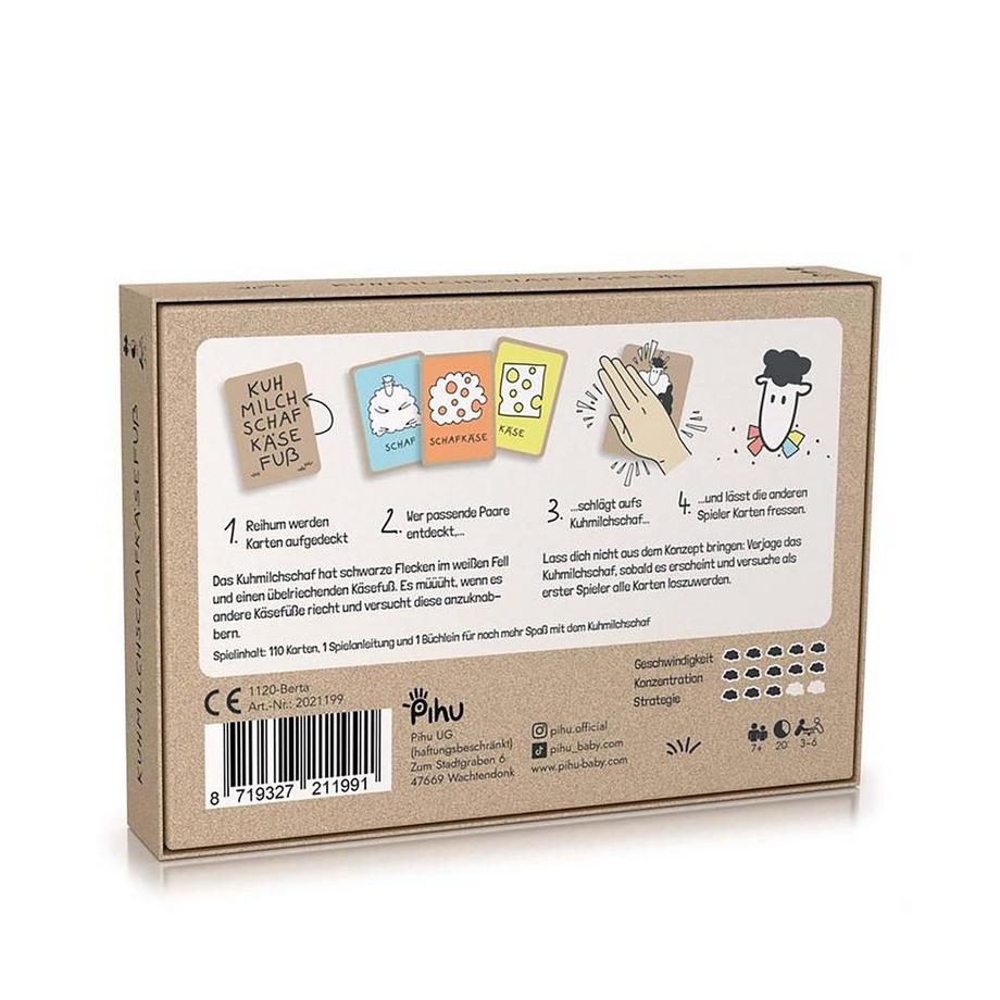 SIMON JAN  Kuh Milch Schaf Käse Fuss, Deutsch 