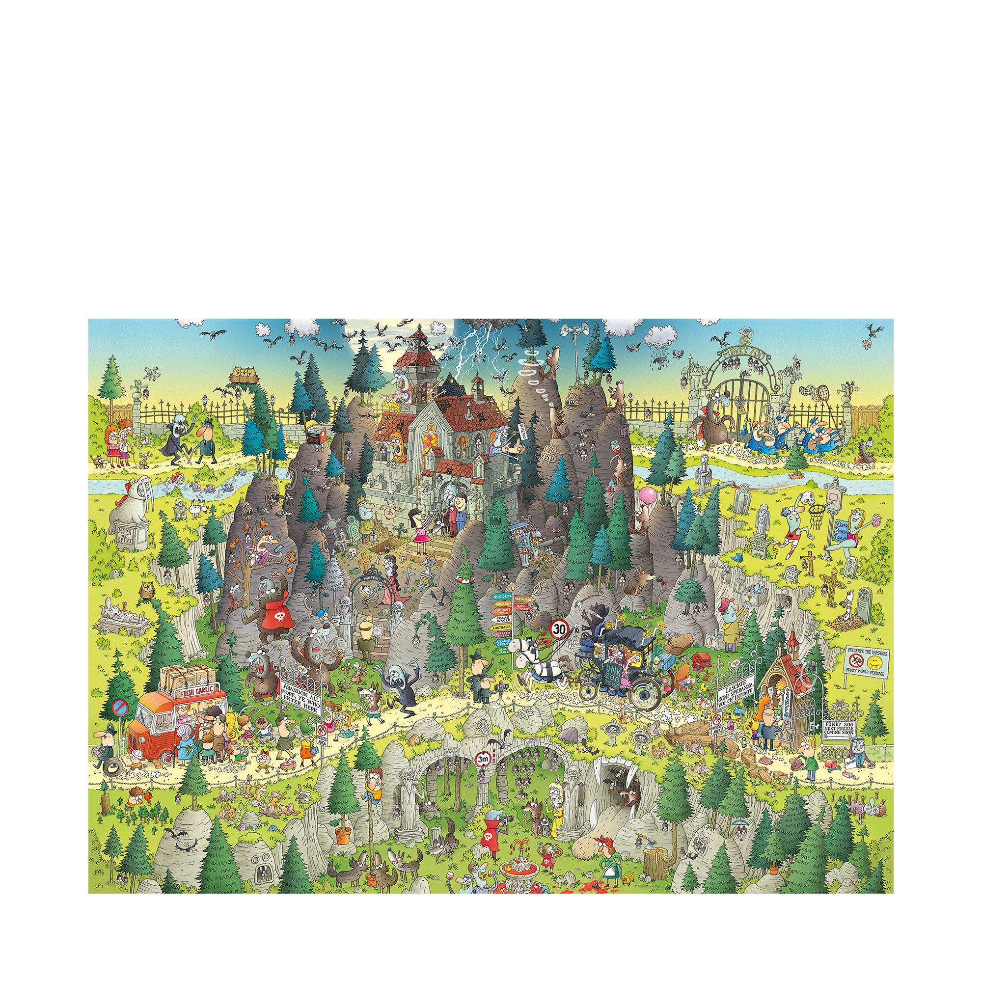 Heye  Habitat della Transilvania, 1000 pezzi 