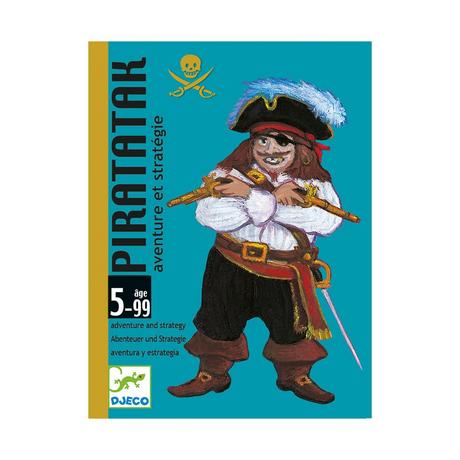 Djeco  Gioco di carte Piratatak 