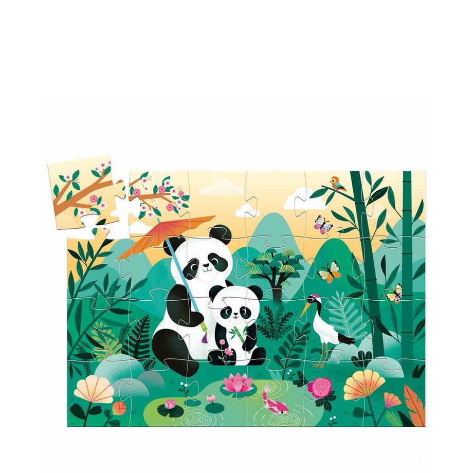 Djeco  Leo il panda, 24 pezzi 