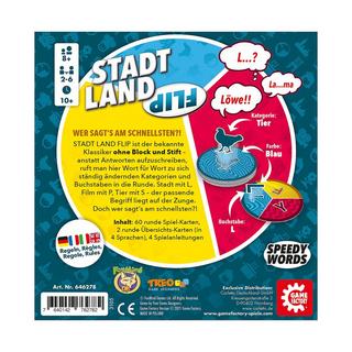 Game Factory  Stadt Land Flip, Deutsch 