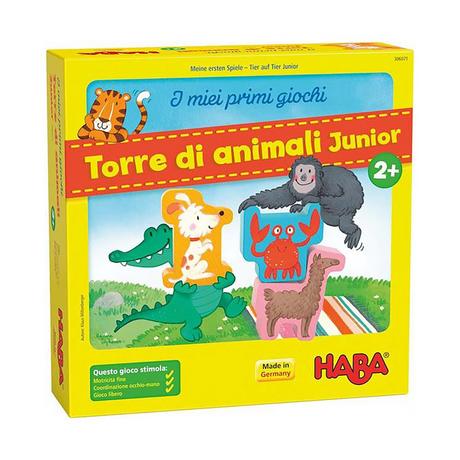 HABA  Torre di animali Junior, Italiano 