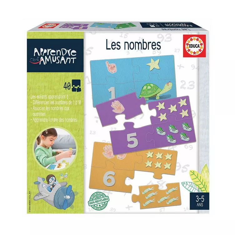 Educa Les nombres Französischonline kaufen MANOR