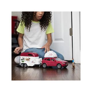 Schleich  42535 À l’aventure en voiture avec van attelé 