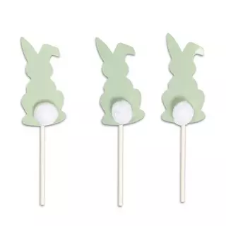 Manor Cupcake-Stickers-Set 3 Stk. Bunny Türkisblau