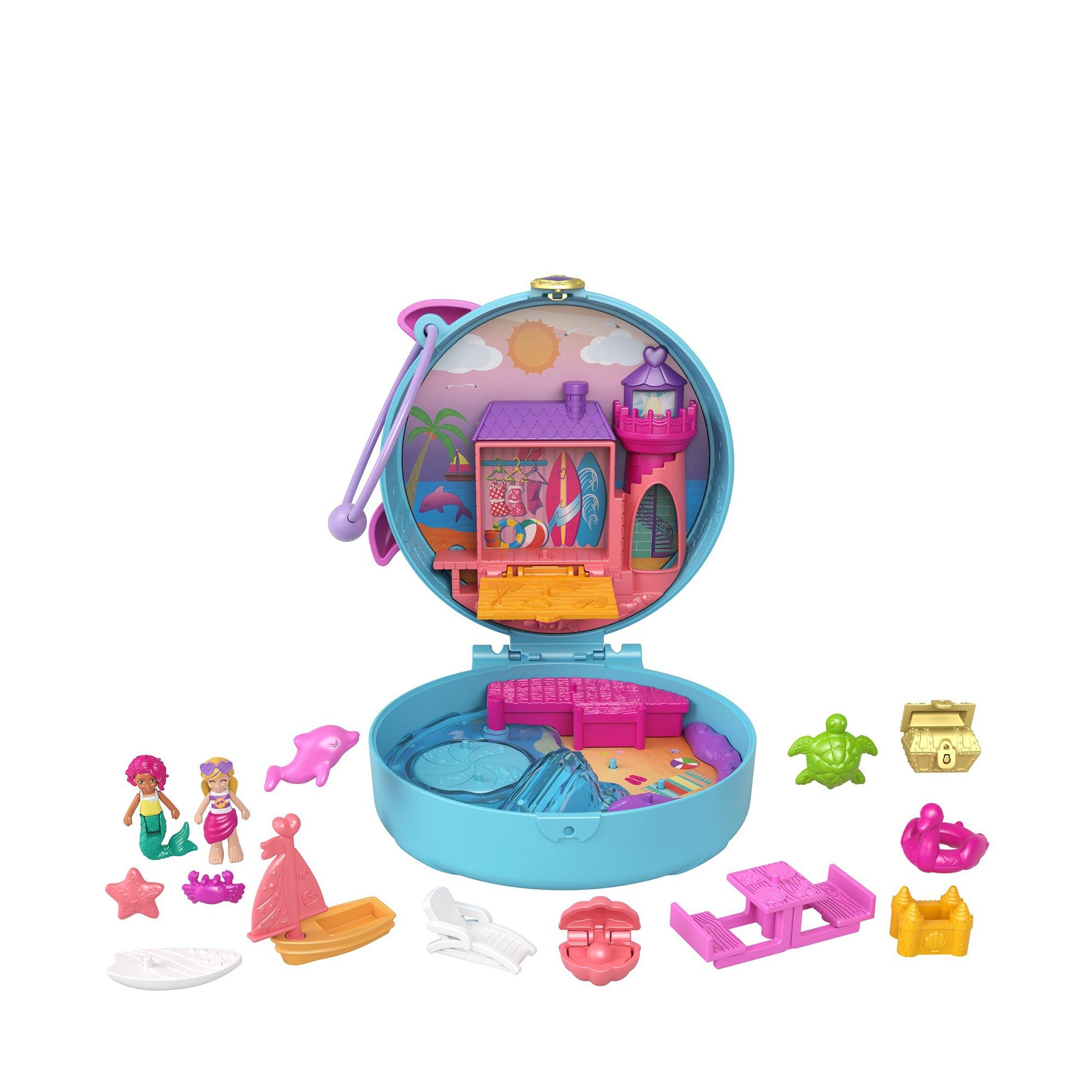 Image of polly pocket Delfinstrand Schatulle