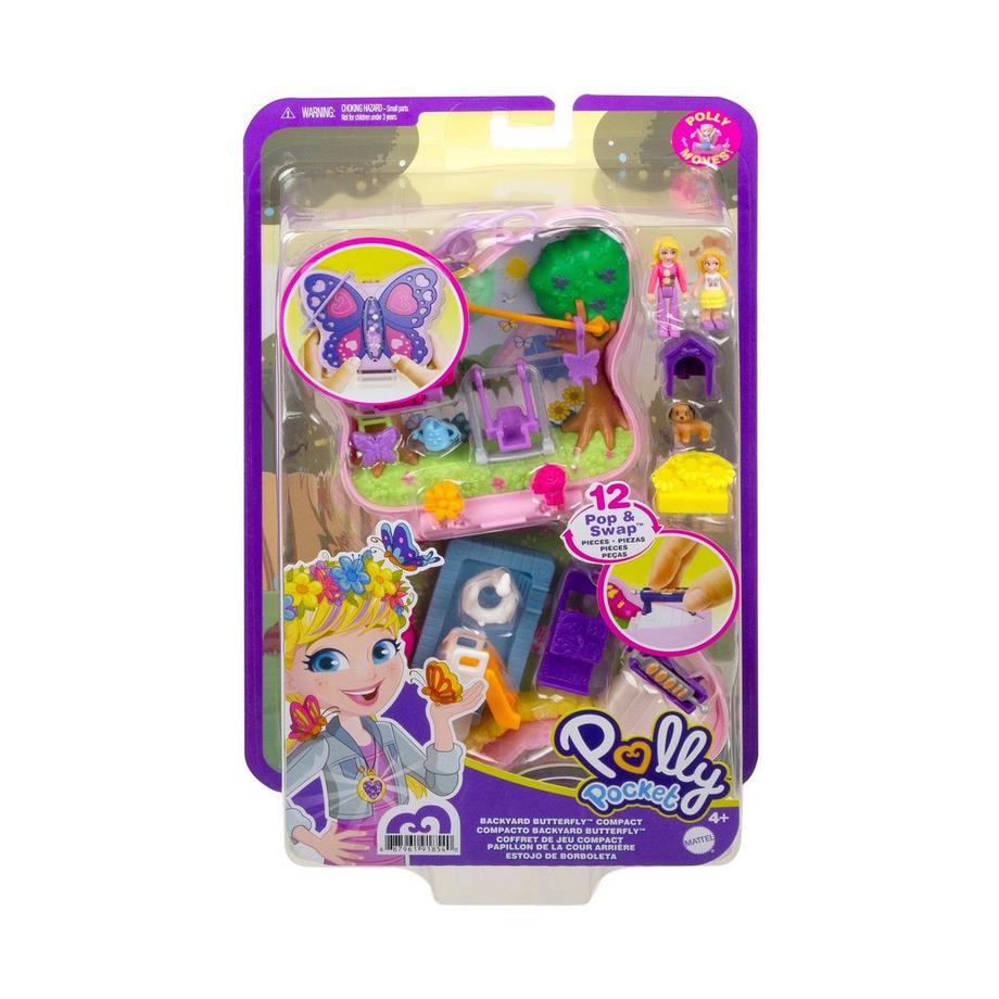 polly pocket  Set giardino delle farfalle 