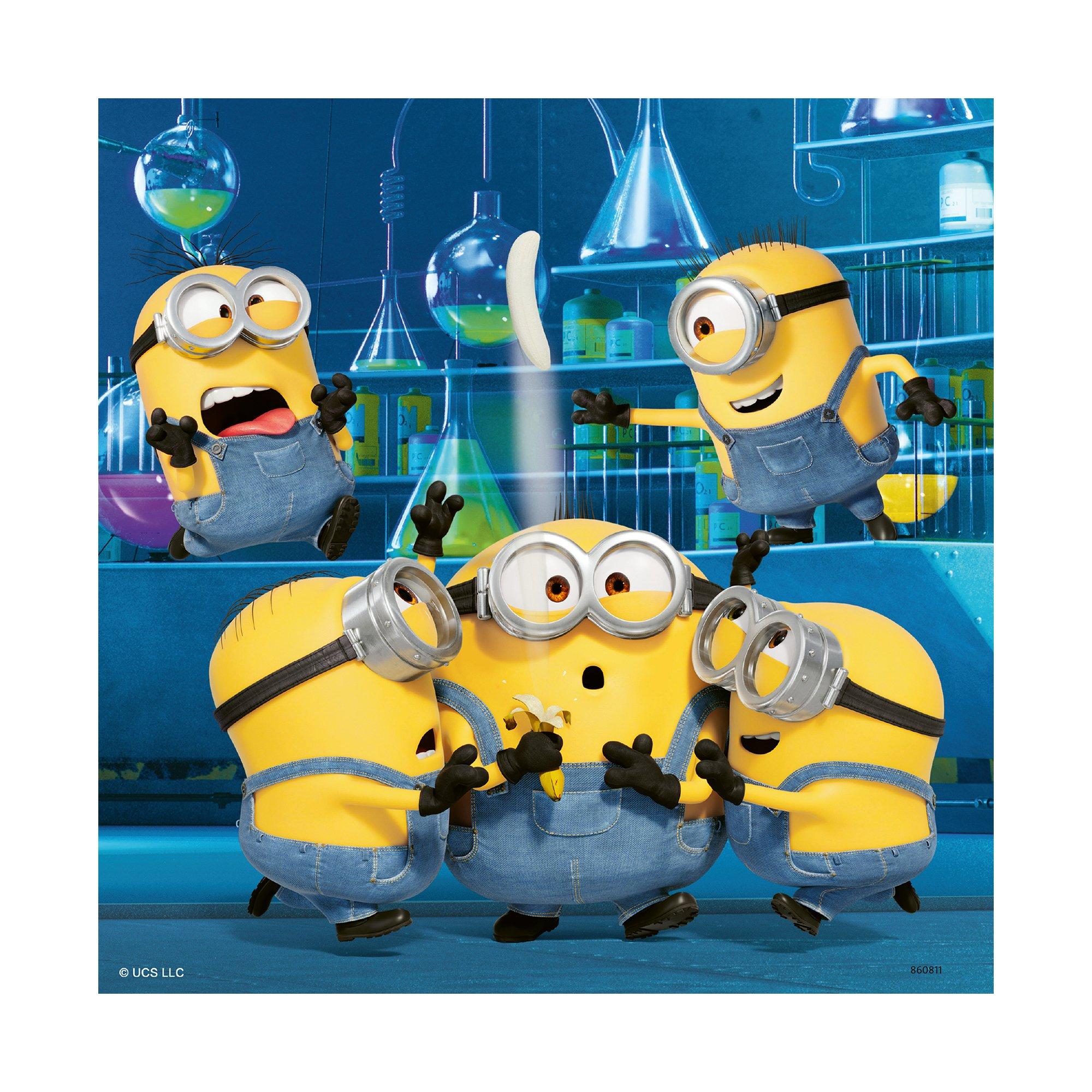 Ravensburger  Minions amusants, 3 x 49 pièces 