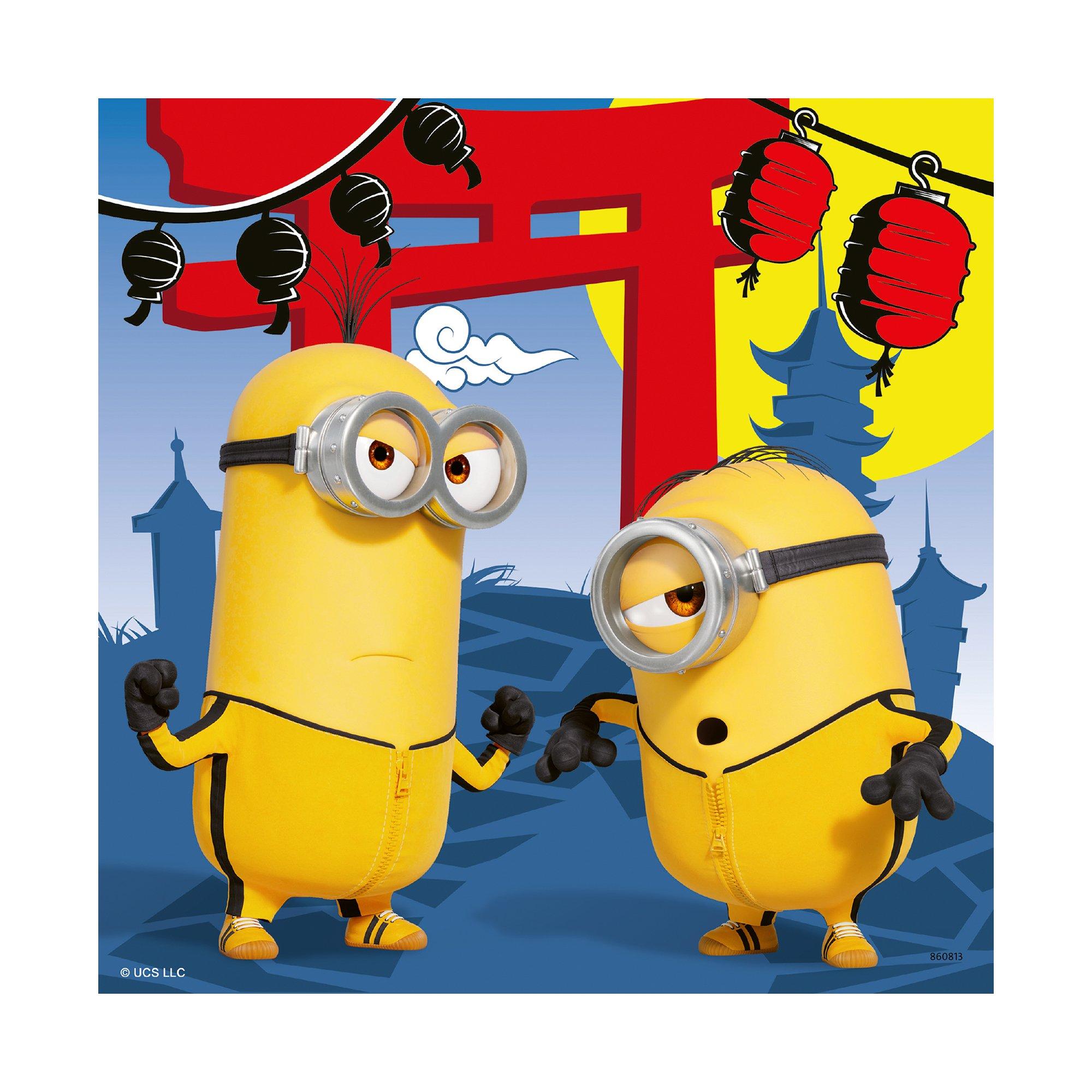 Ravensburger  Minions amusants, 3 x 49 pièces 