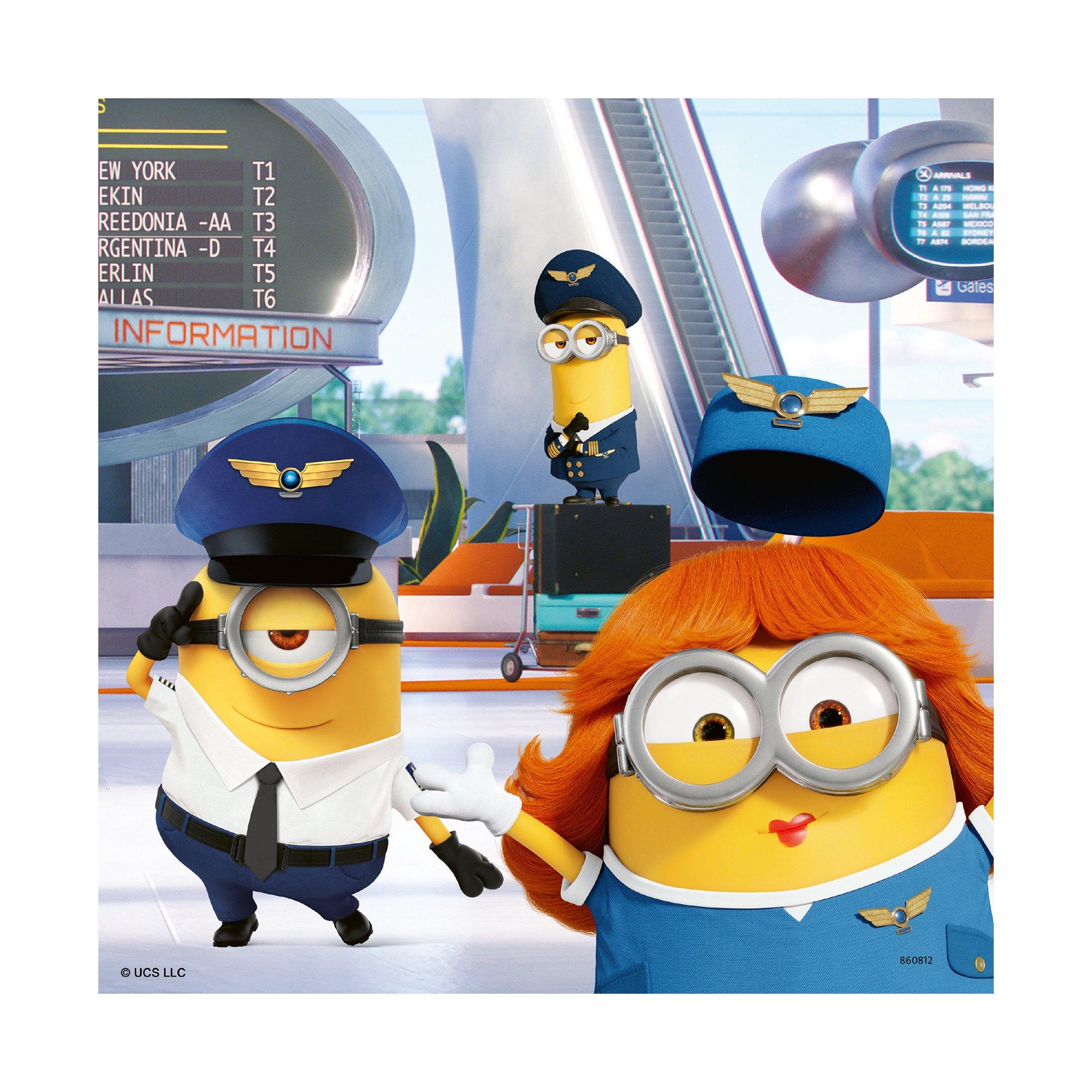 Ravensburger  Minions amusants, 3 x 49 pièces 