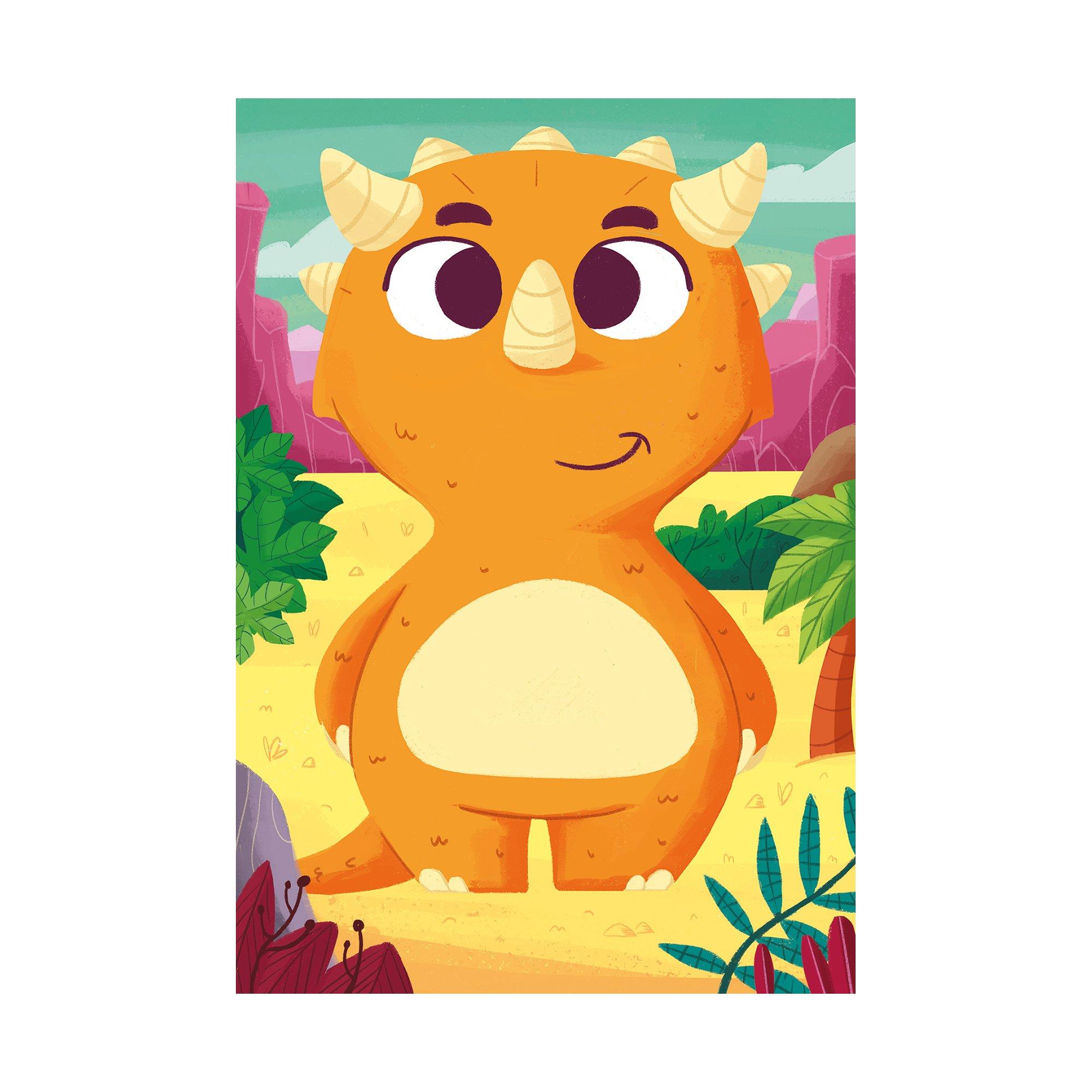 Ravensburger  Mix & March dinos mignons, 3 x 24 pièces 