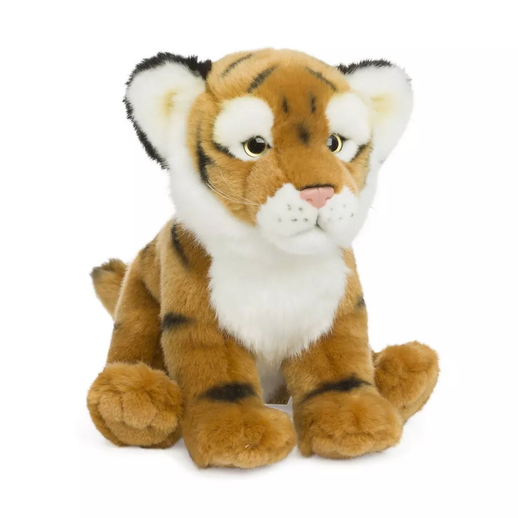 WWF - Tiger sitzend, 23cm, Braun