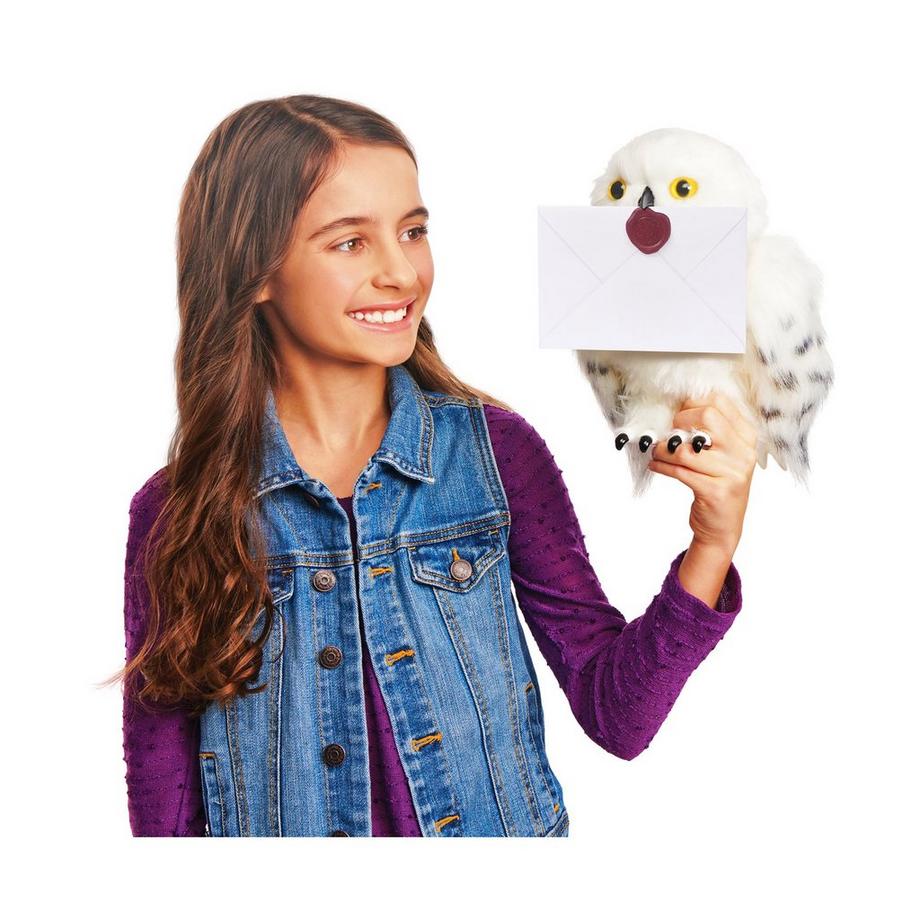 Spin Master  Harry Potter - Gufo interattivo in peluche Hedwig 