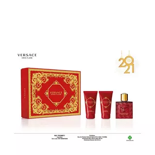 VERSACE Parfüm Geschenkset Eros Flame X-Mas Coffret 2021 