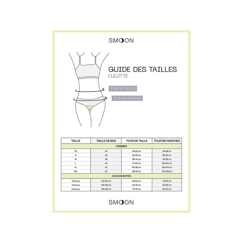 Smoon Selene Medium Flow Slip Menstruel  
