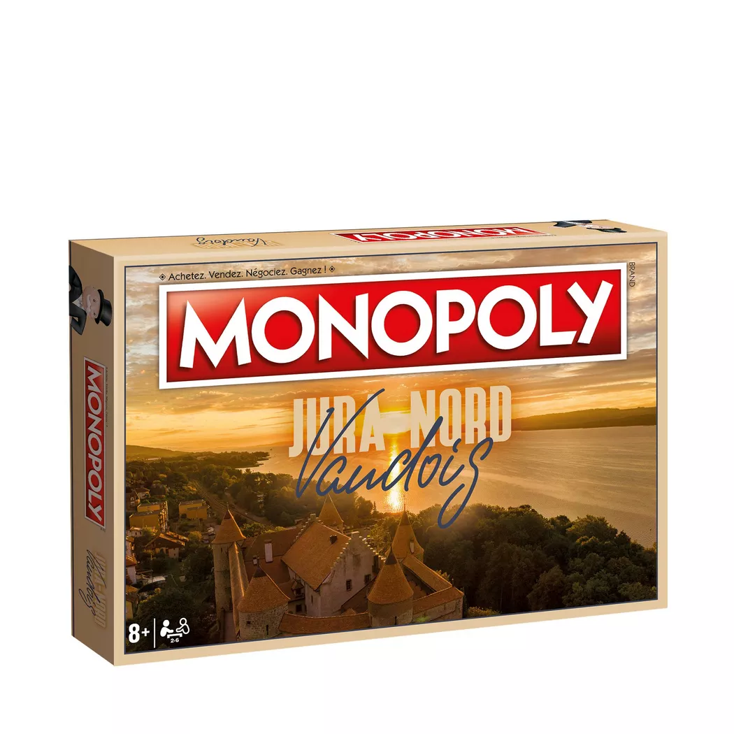 Monopoly - Jura - Nord Vaudois, Französisch, Multicolor
