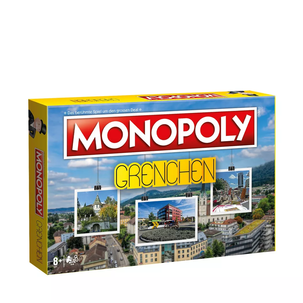 Monopoly - Grenchen, Deutsch, Multicolor