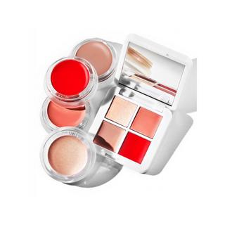 RMS Beauty  Lip2cheek Glow Quad - Palette de Rouge À Lèvres Et À Joues et Highlighter 