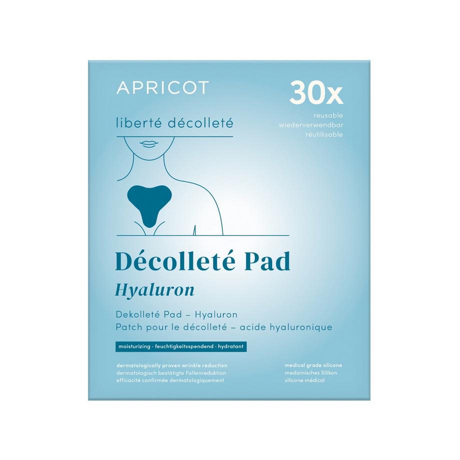 APRICOT  Wiederverwendbares Dekolleté Pad mit Hyaluron 