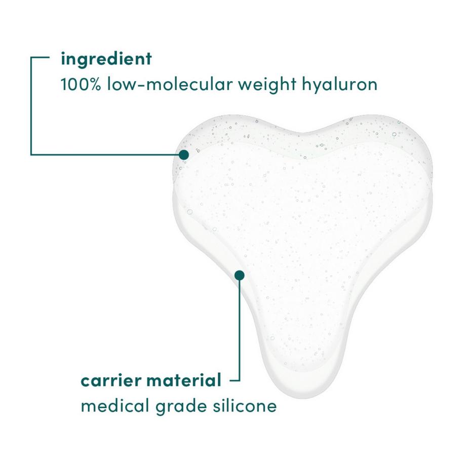 APRICOT  Wiederverwendbares Dekolleté Pad mit Hyaluron 