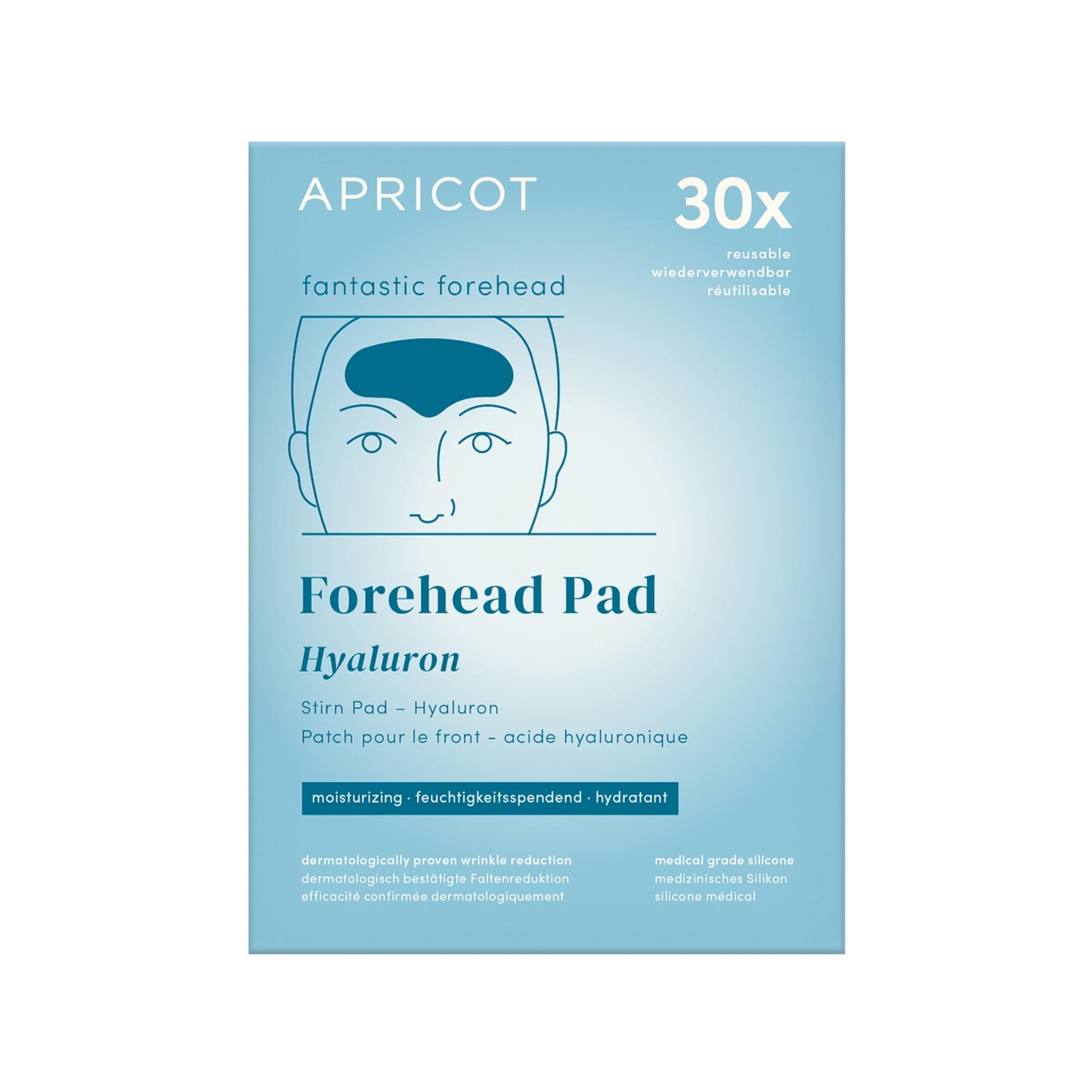 APRICOT  Wiederverwendbares Stirn Pad mit Hyaluron 