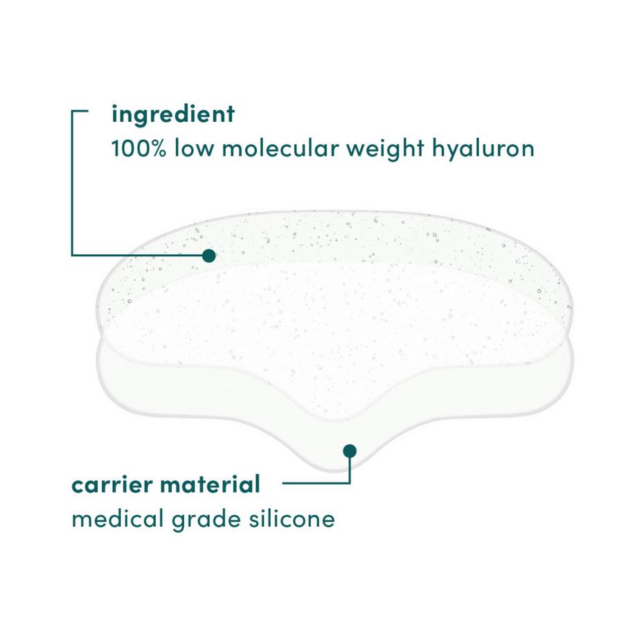 APRICOT  Wiederverwendbares Stirn Pad mit Hyaluron 