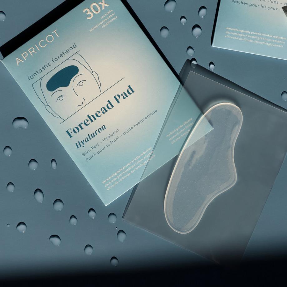 APRICOT  Wiederverwendbares Stirn Pad mit Hyaluron 