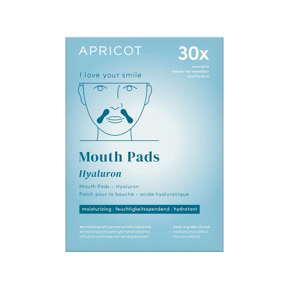 APRICOT  Wiederverwendbare Mund Pads mit Hyaluron 